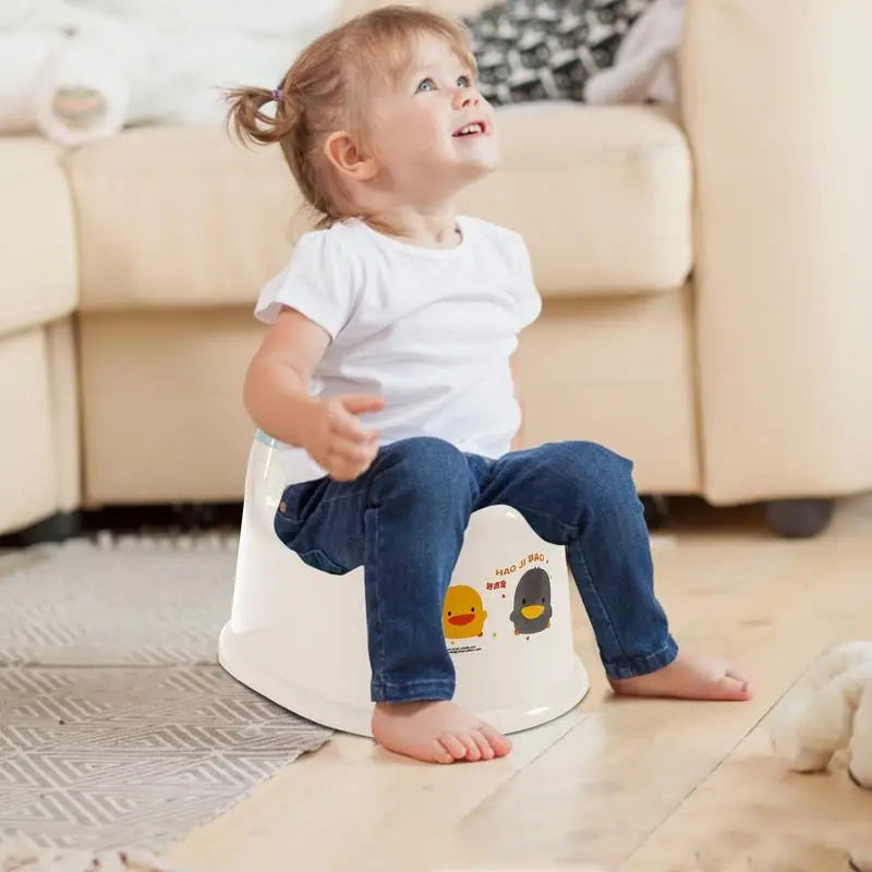 Toilet Seat Toddler Cute Toddler Potty Training Toilet Seat Lightweight Spill Proof Easy Cleaning Potty Toilet for Children