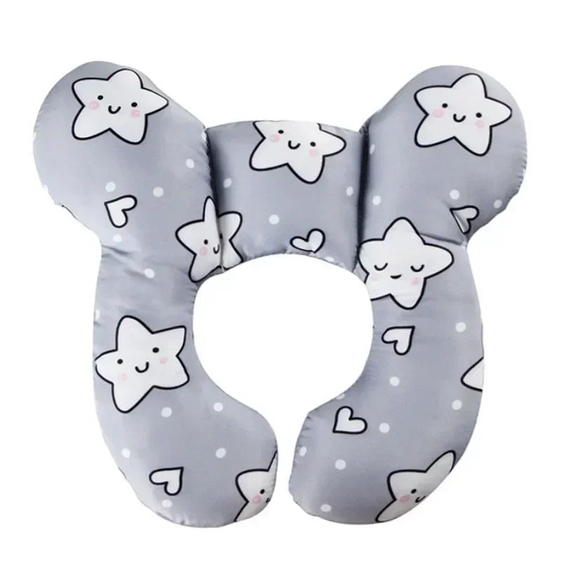 New Baby Pillow Protective Travel Car Seat Head Neck Support Pillows Newborn Children U Shape Headrest Toddler Cushion 0-3 Years