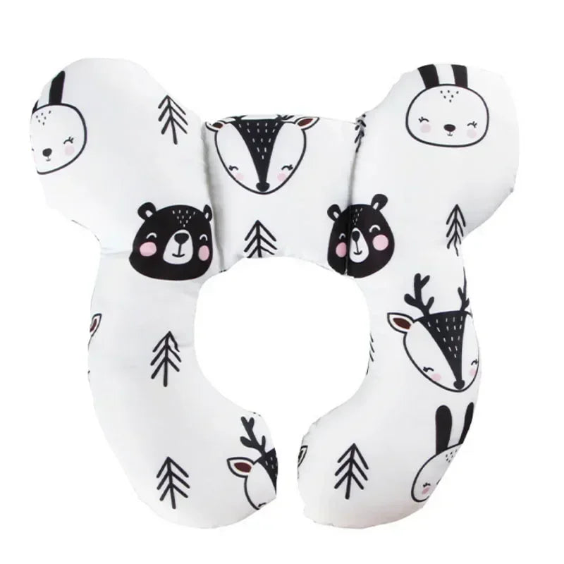New Baby Pillow Protective Travel Car Seat Head Neck Support Pillows Newborn Children U Shape Headrest Toddler Cushion 0-3 Years