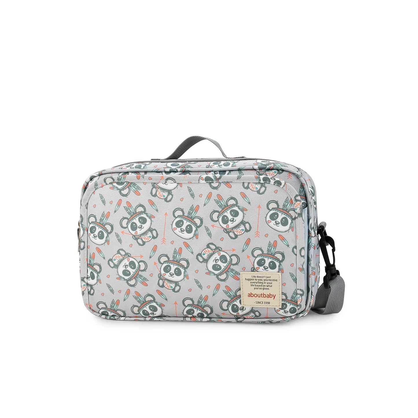 Waterproof Baby Mummy Bags Fashion Prints WetDry for Disposable Reusable Maternity Diaper Bag Double Handle Wetbags