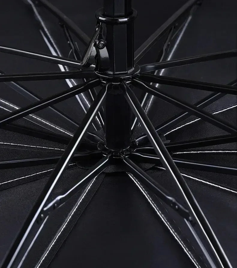 Folding Car Sunshade Umbrella for Windshield - Summer UV Protection Parasol for Front Window - Easy Storage